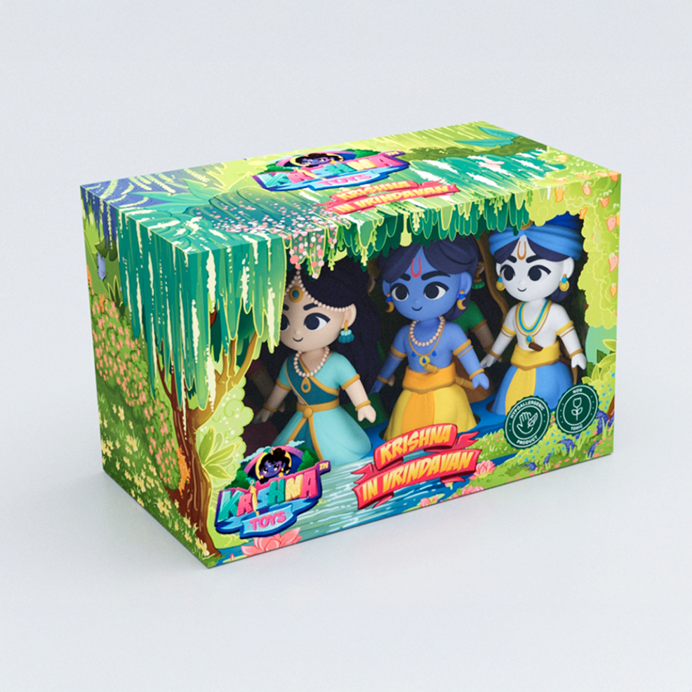 Playset "Krishna & friends in Vrindavan"